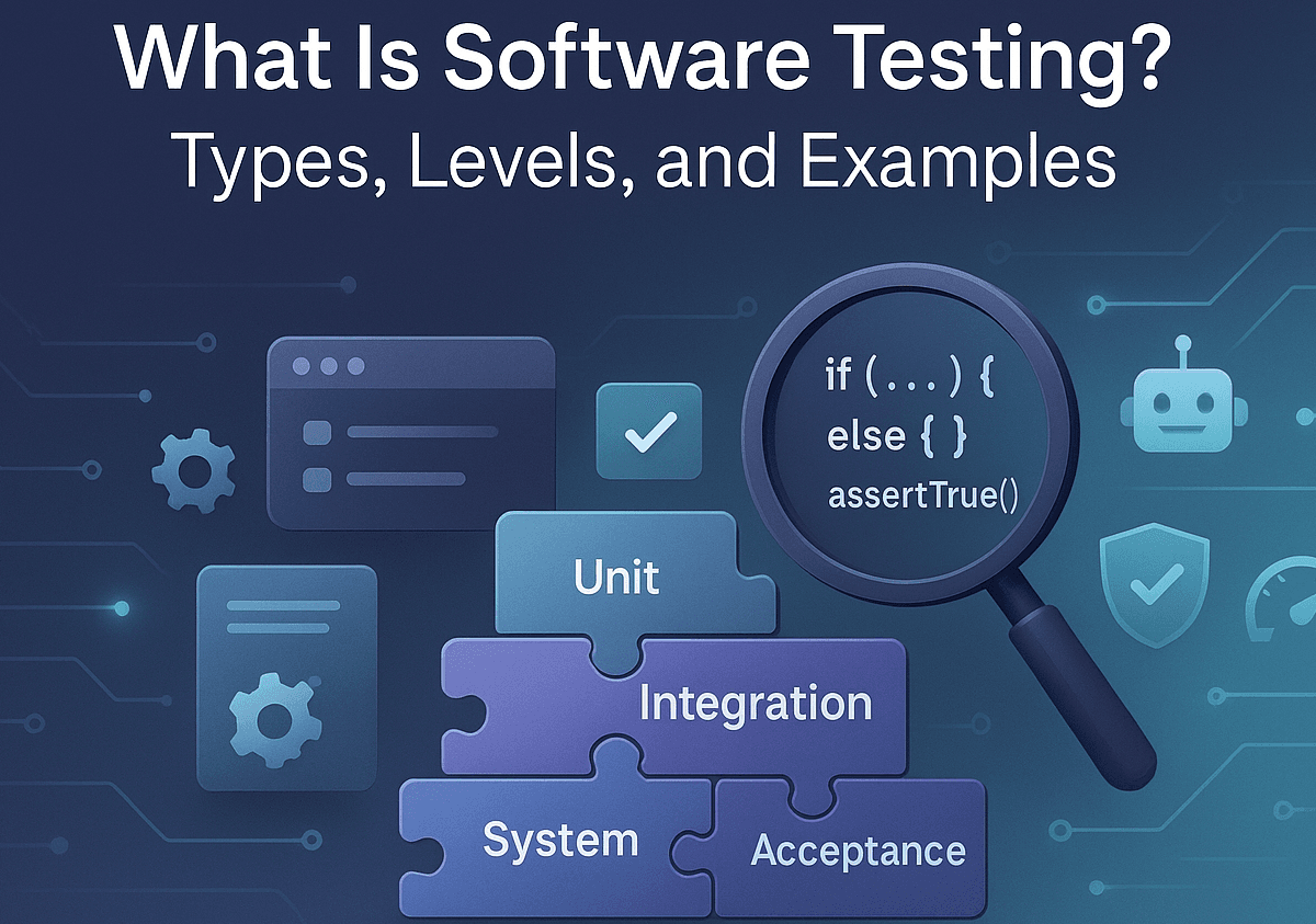 What Is Software Testing? Types, Levels, and Examples - Featured Image