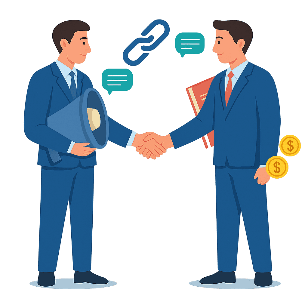 CDPL Affiliate Program — partner growth illustration CDPL Affiliate Program — partner growth illustration