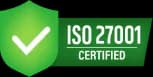 ISO 27001 Certified Badge ISO 27001 Certified