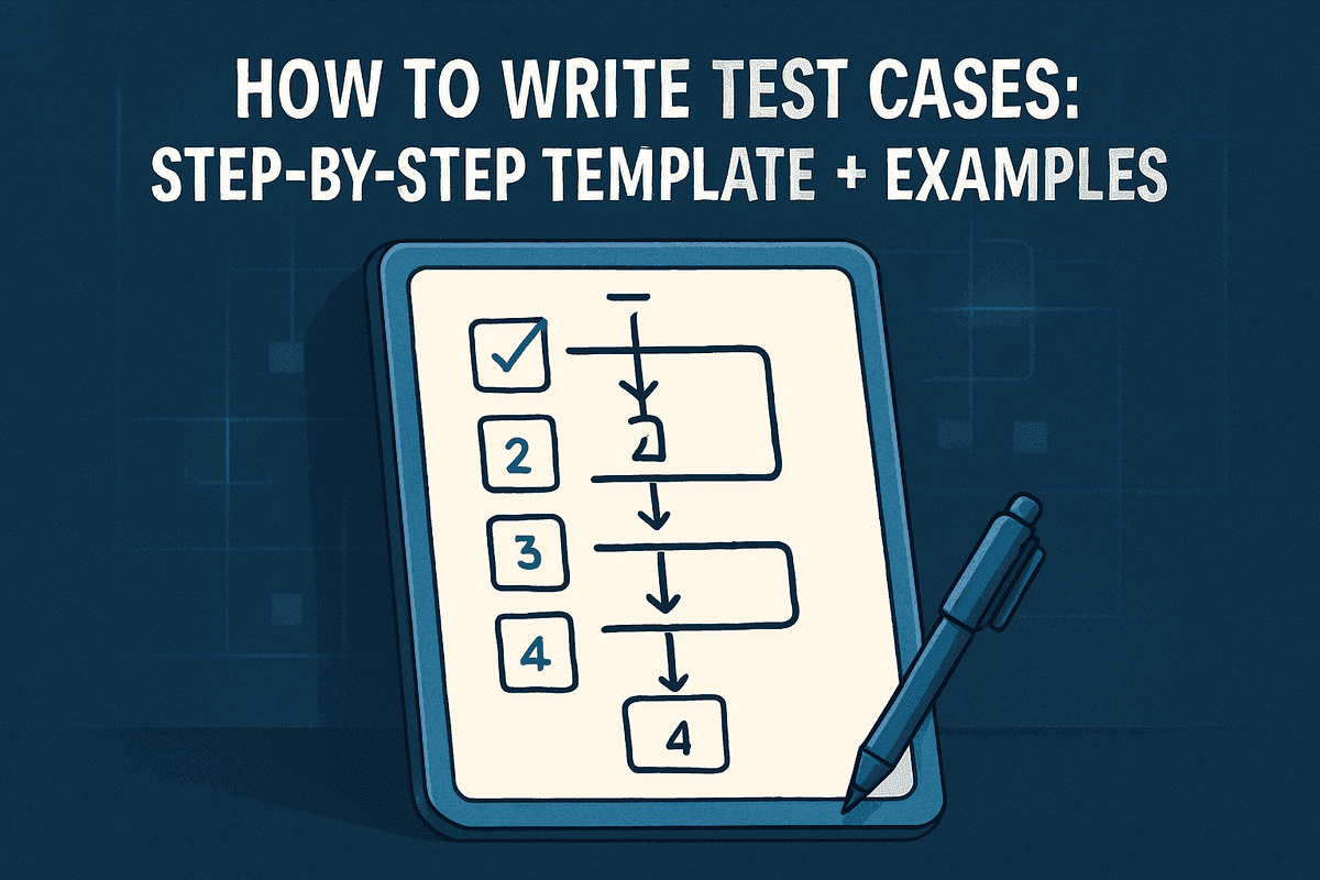 How to Write Test Cases: Step-by-Step Template and Examples