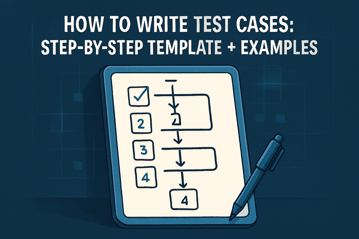 How to Write Test Cases: Step-by-Step Template and Examples