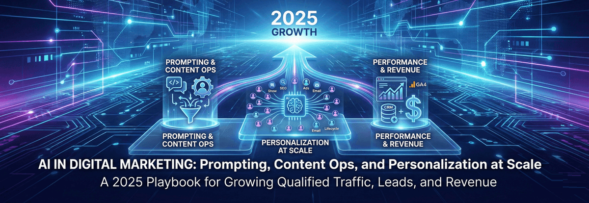 AI in Digital Marketing: Prompting, Content Ops, and Personalization at Scale
