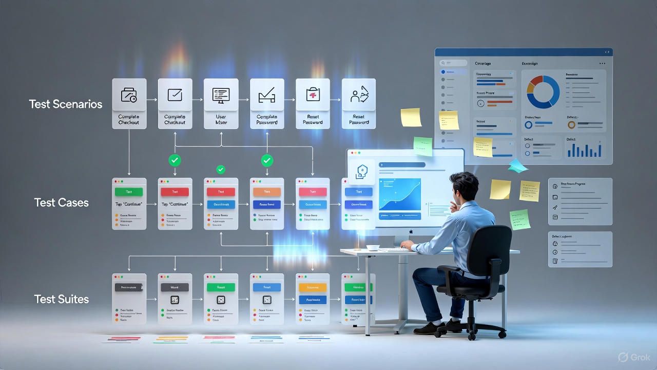Manual Testing 101: Test Scenarios, Test Cases, and Test Suites