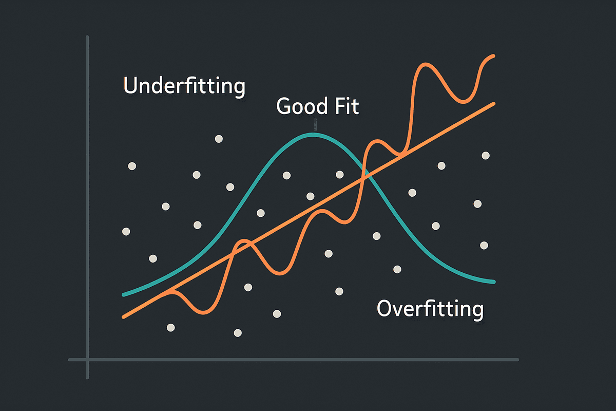 Overfitting vs Underfitting with Pictures - Featured Image