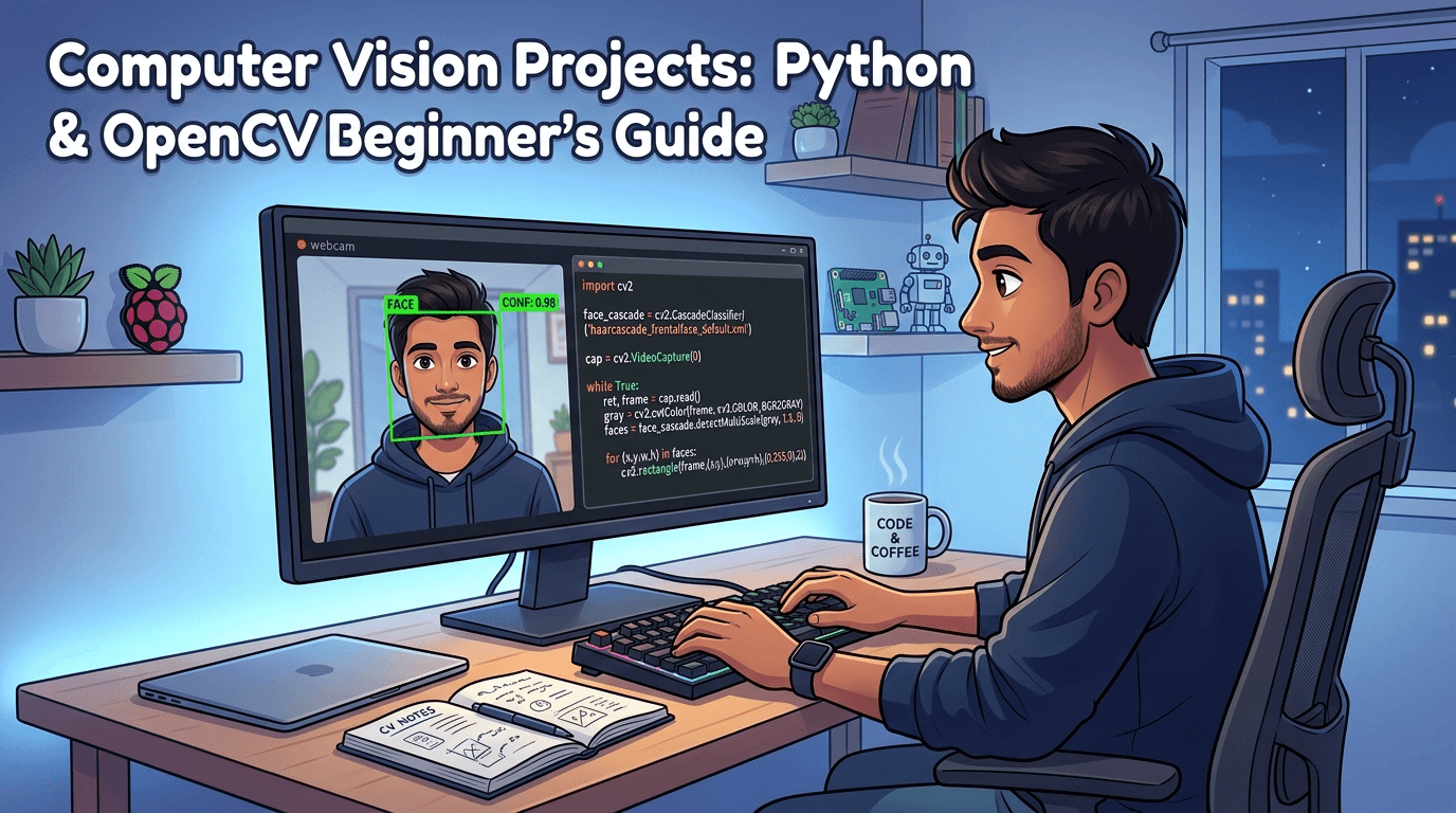 Computer Vision Projects Using Python & OpenCV for Beginners Computer Vision Projects Using Python & OpenCV for Beginners