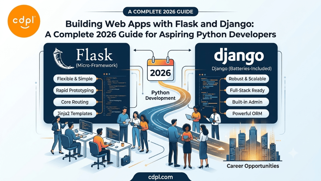 Building Web Apps with Flask and Django: A Complete 2026 Guide for Aspiring Python Developers Building Web Apps with Flask and Django: A Complete 2026 Guide for Aspiring Python Developers