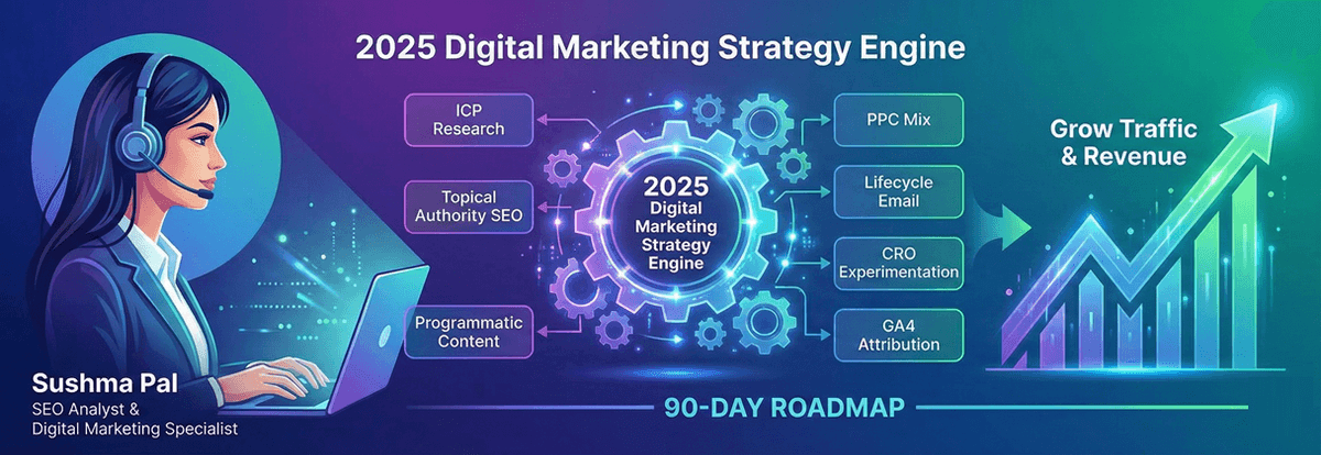 2025 Digital Marketing Strategy: Proven Frameworks to Grow Traffic & Revenue