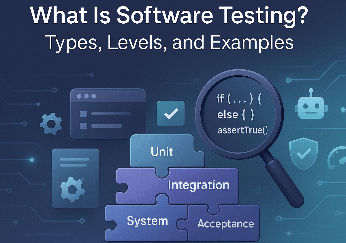 What Is Software Testing? Types, Levels, and Examples