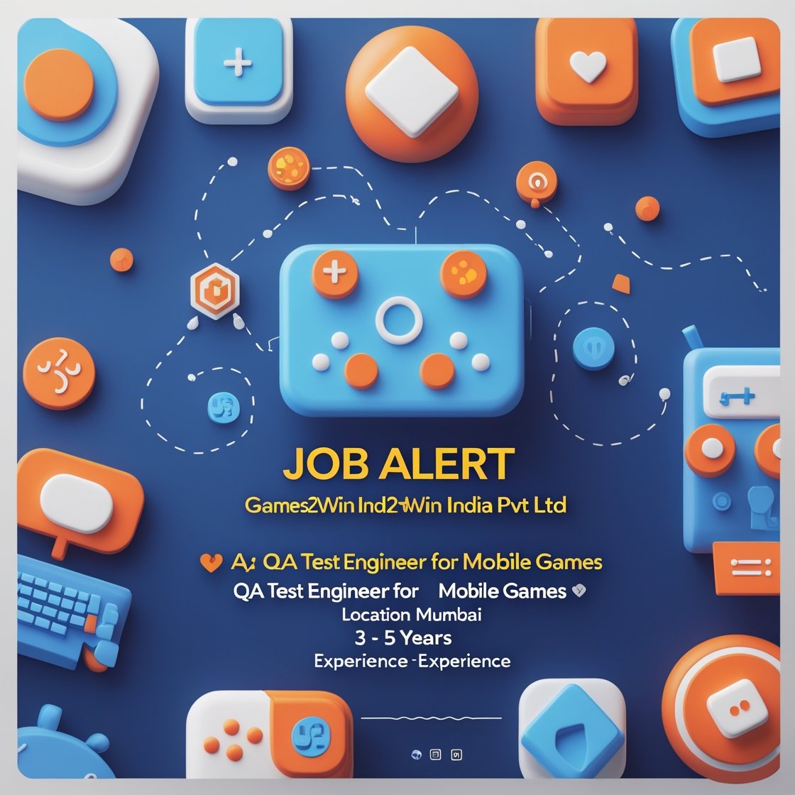 Hiring Games2win Ind1ein india QA TestEngineer for Mobile Games